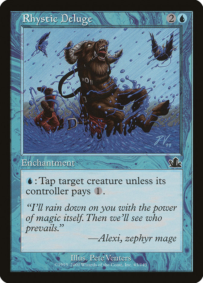 Rhystic Deluge [Prophecy] | Gear Gaming Bentonville