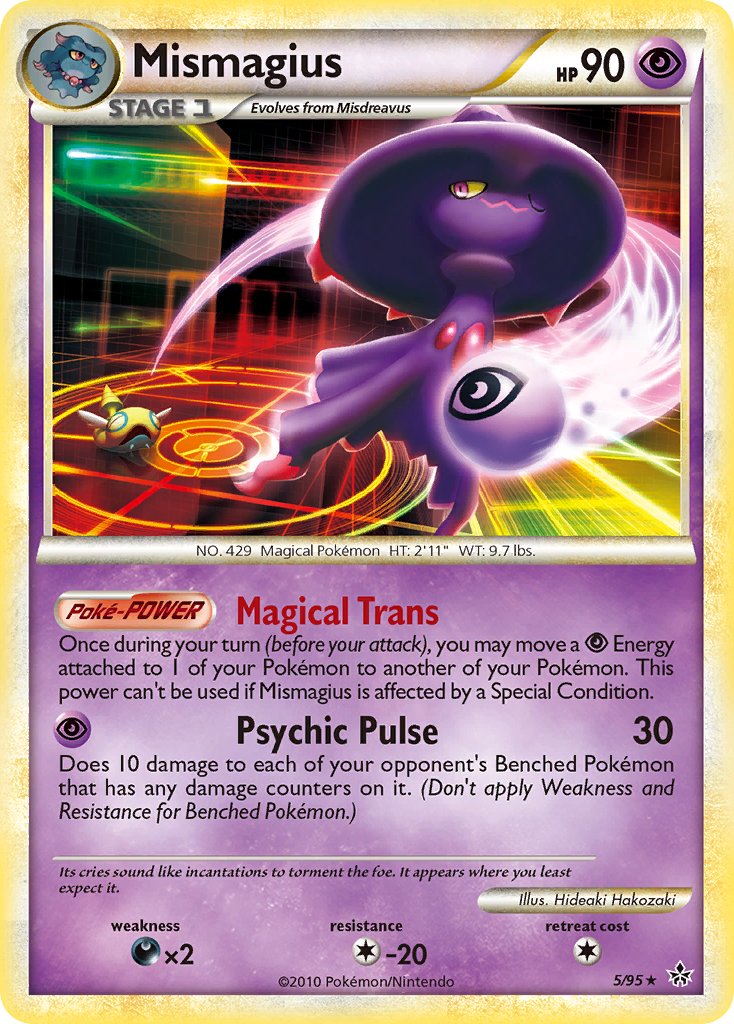 Mismagius (5/95) (Theme Deck Exclusive) [HeartGold & SoulSilver: Unleashed] | Gear Gaming Bentonville