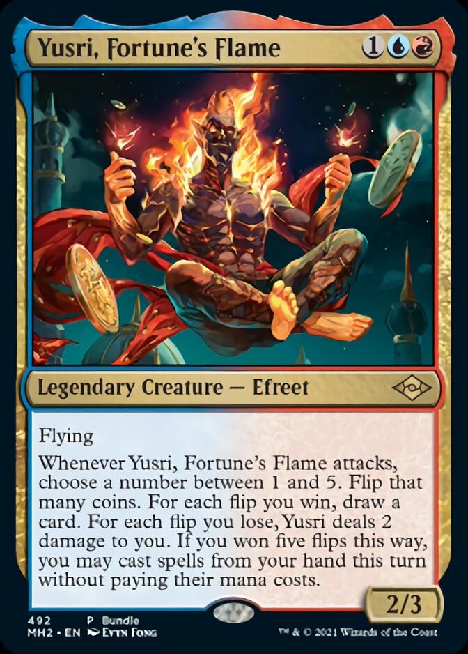 Yusri, Fortune's Flame (Bundle) [Modern Horizons 2] | Gear Gaming Bentonville