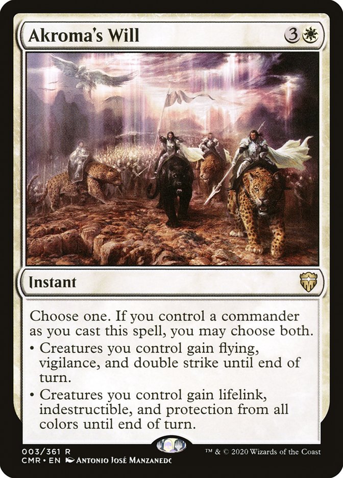 Akroma's Will [Commander Legends] | Gear Gaming Bentonville