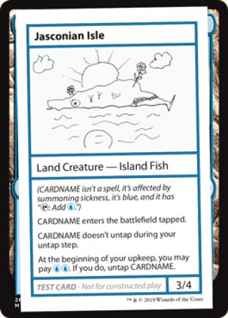 Jasconian Isle (2021 Edition) [Mystery Booster Playtest Cards] | Gear Gaming Bentonville