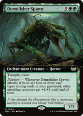 Demolisher Spawn (Extended Art) [Duskmourn: House of Horror Commander] | Gear Gaming Bentonville