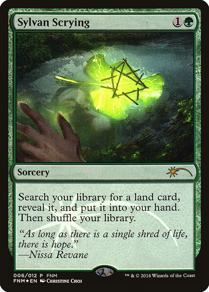 Sylvan Scrying [Friday Night Magic 2016] | Gear Gaming Bentonville