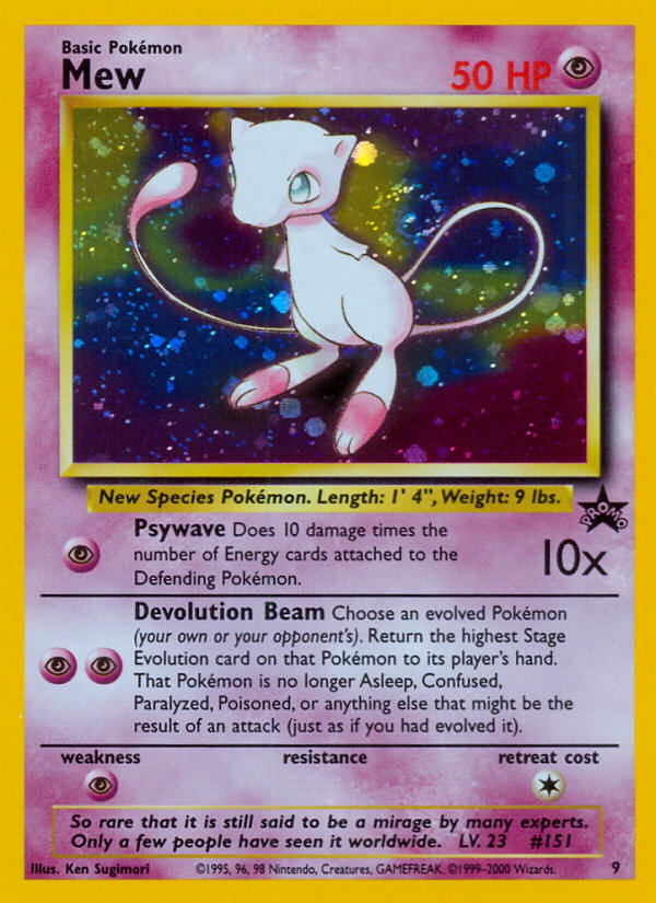 Mew (9) [Wizards of the Coast: Black Star Promos] | Gear Gaming Bentonville