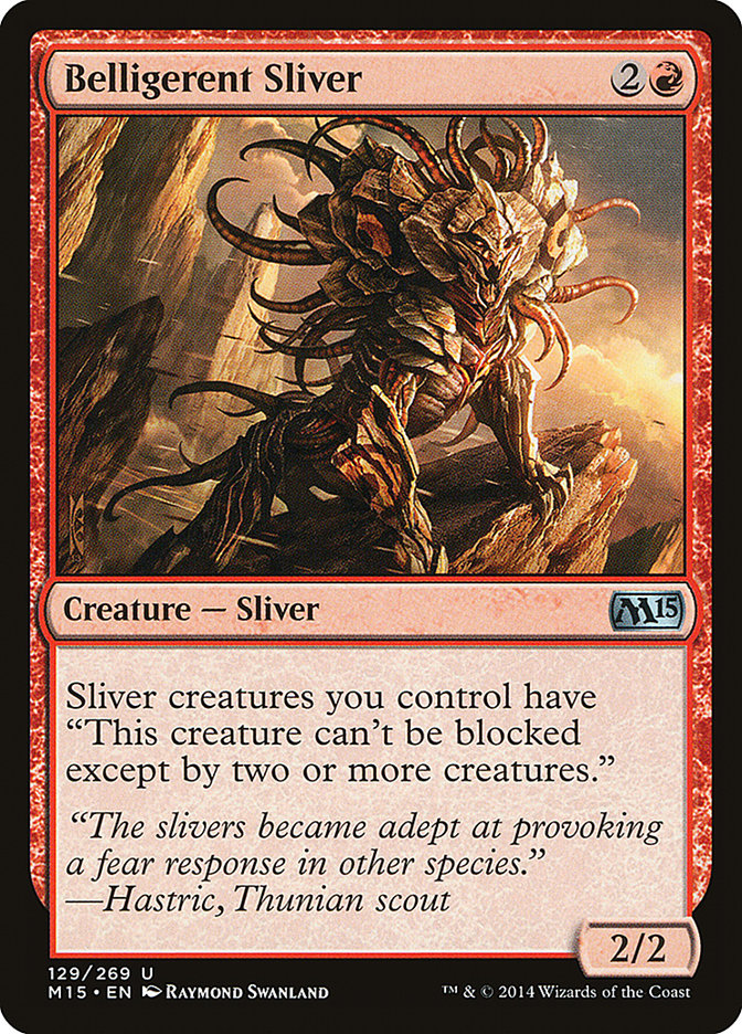 Belligerent Sliver [Magic 2015] | Gear Gaming Bentonville