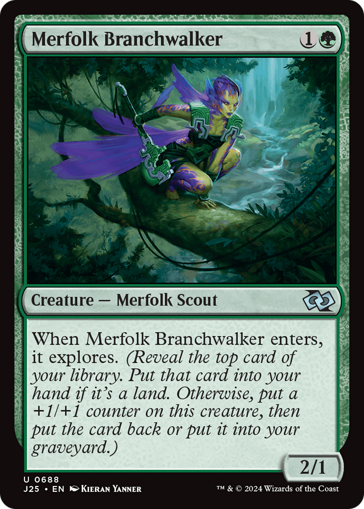 Merfolk Branchwalker [Foundations Jumpstart] | Gear Gaming Bentonville