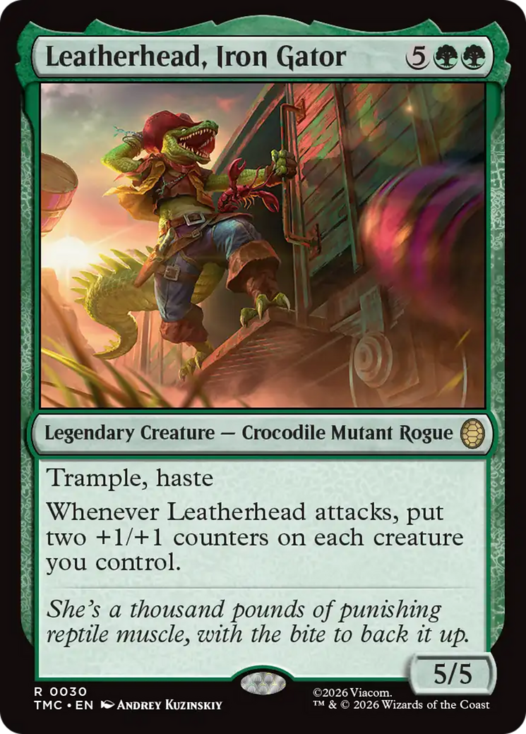 Leatherhead, Iron Gator [Teenage Mutant Ninja Turtles Commander] | Gear Gaming Bentonville