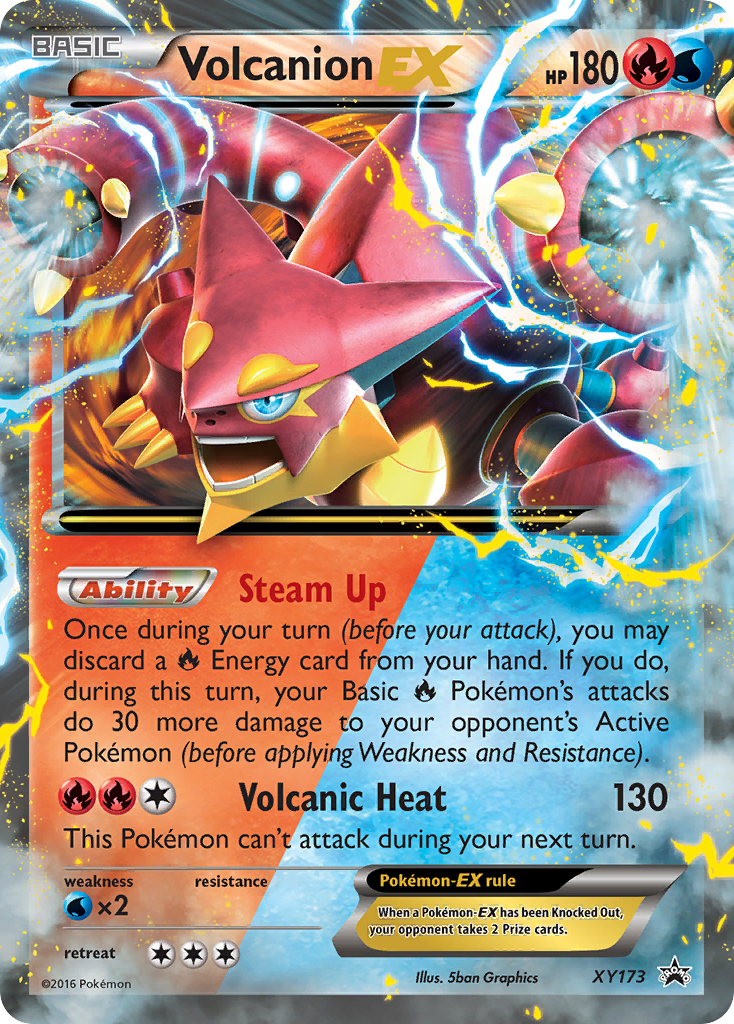 Volcanion EX (XY173) [XY: Black Star Promos] | Gear Gaming Bentonville