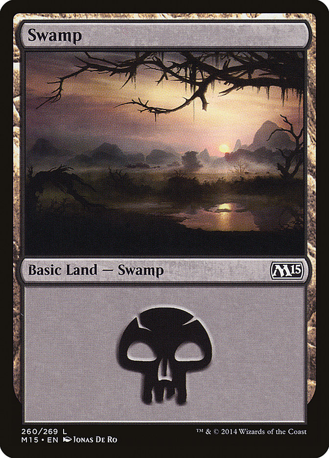 Swamp (260) [Magic 2015] | Gear Gaming Bentonville