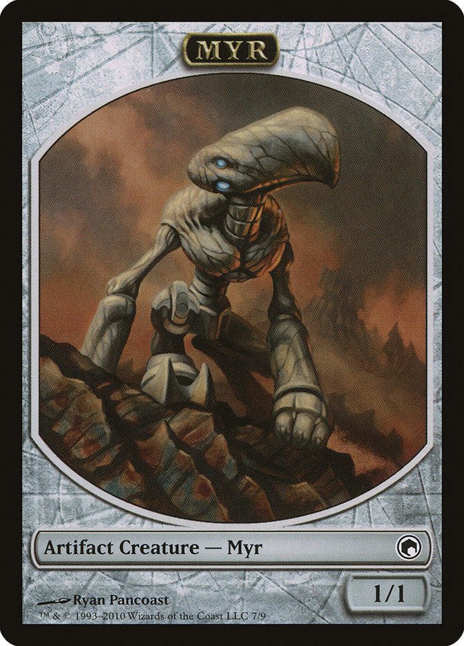 Myr Token [Scars of Mirrodin Tokens] | Gear Gaming Bentonville