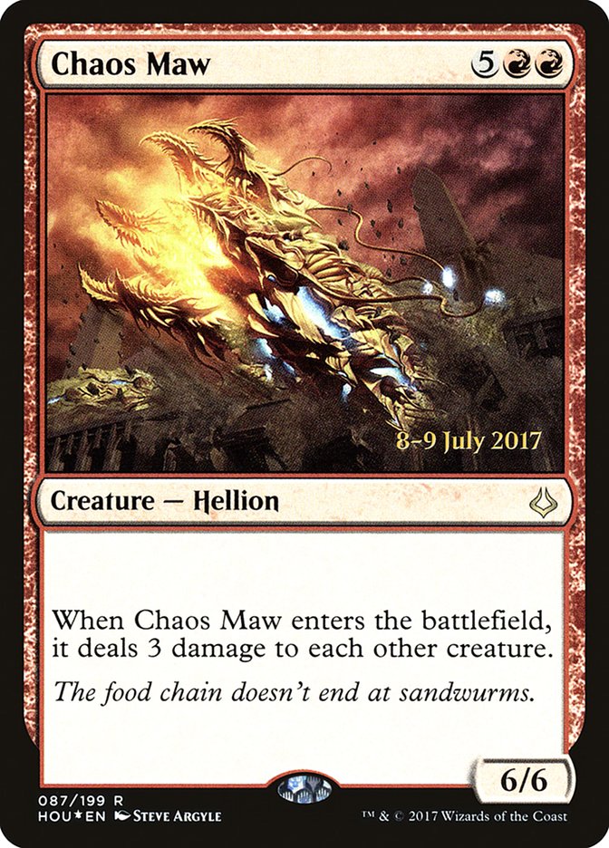 Chaos Maw [Hour of Devastation Prerelease Promos] | Gear Gaming Bentonville