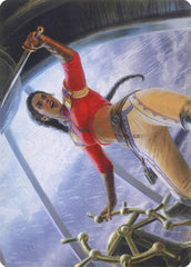 Sisay, Weatherlight Captain // Sisay, Weatherlight Captain [Modern Horizons Art Series] | Gear Gaming Bentonville