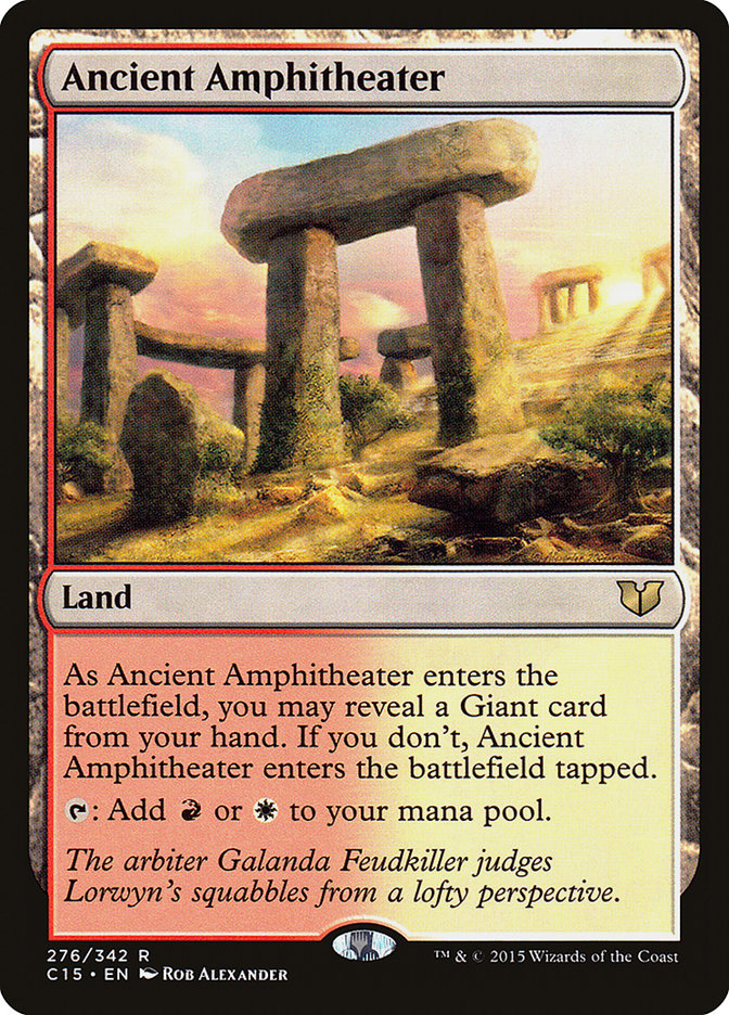 Ancient Amphitheater [Commander 2015] | Gear Gaming Bentonville
