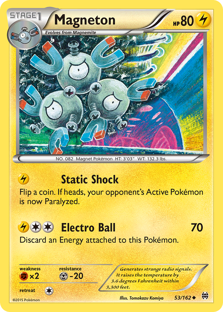 Magneton (53/162) [XY: BREAKthrough] | Gear Gaming Bentonville