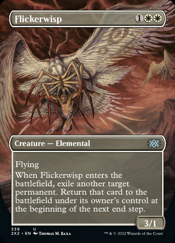 Flickerwisp (Borderless Alternate Art) [Double Masters 2022] | Gear Gaming Bentonville