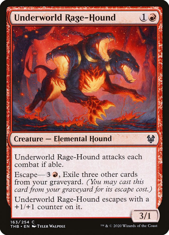 Underworld Rage-Hound [Theros Beyond Death] | Gear Gaming Bentonville