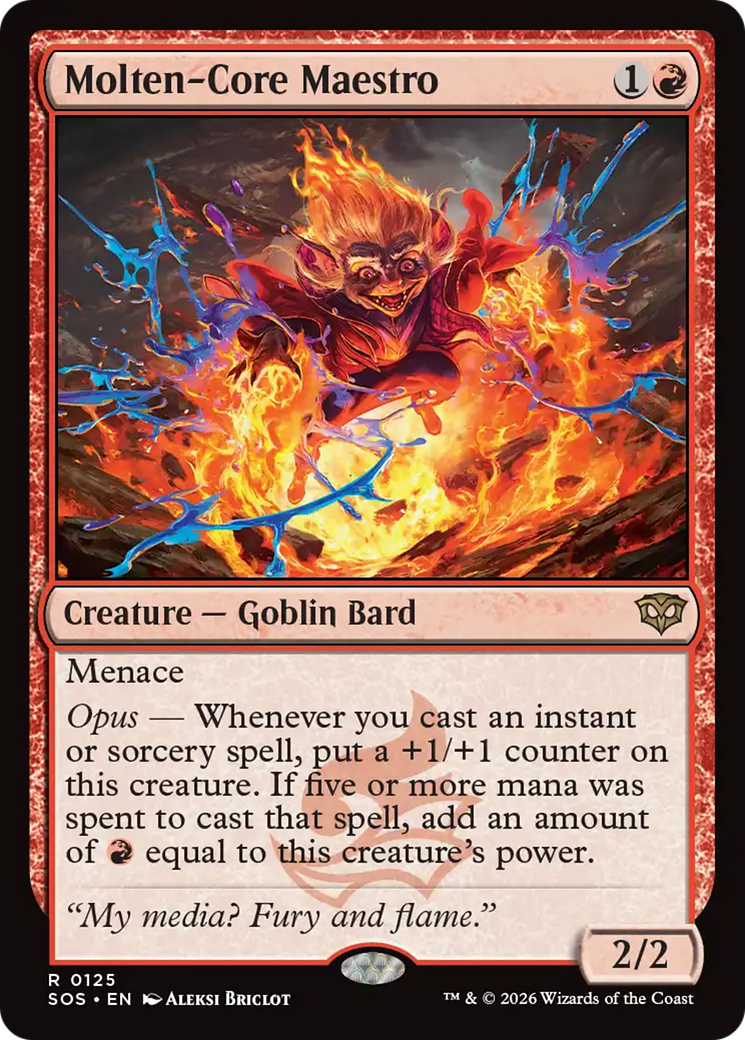 Molten-Core Maestro [Secrets of Strixhaven] | Gear Gaming Bentonville