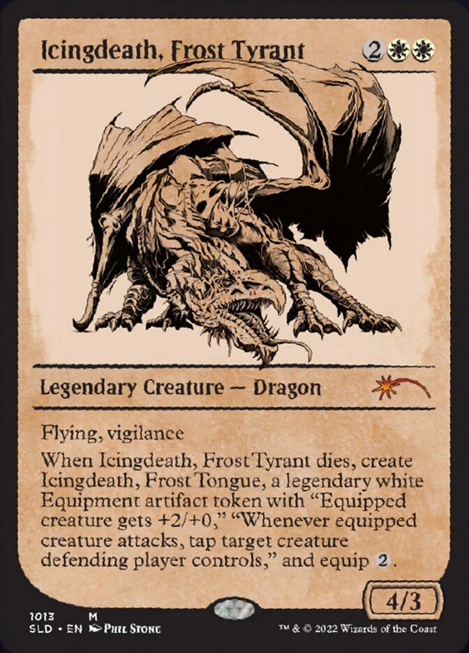 Icingdeath, Frost Tyrant (Showcase) [Secret Lair Drop Series] | Gear Gaming Bentonville