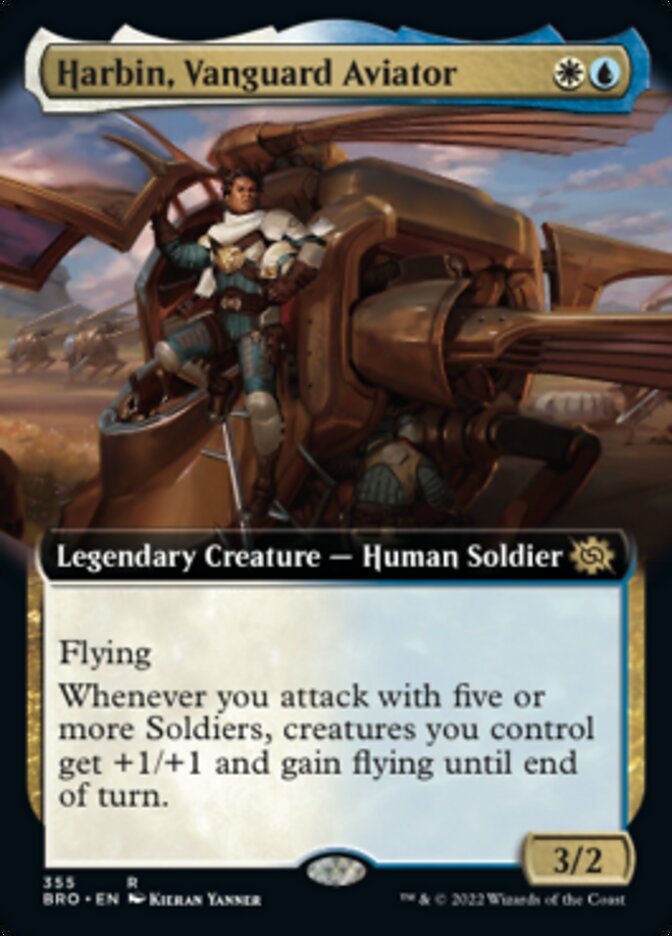 Harbin, Vanguard Aviator (Extended Art) [The Brothers' War] | Gear Gaming Bentonville