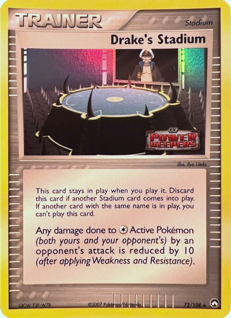 Drake's Stadium (72/108) (Stamped) [EX: Power Keepers] | Gear Gaming Bentonville