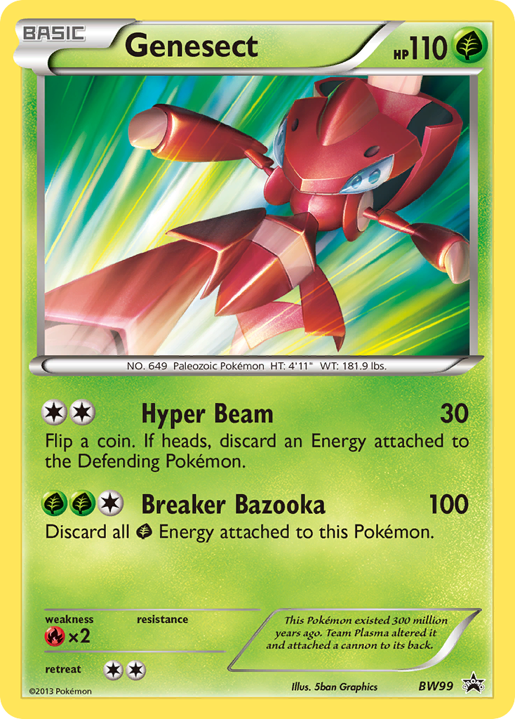 Genesect (BW99) [Black & White: Black Star Promos] | Gear Gaming Bentonville