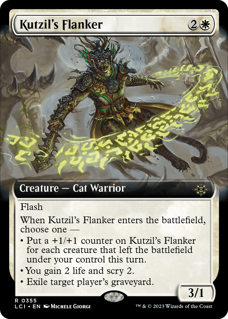 Kutzil's Flanker (Extended Art) [The Lost Caverns of Ixalan] | Gear Gaming Bentonville