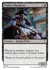 Pitiless Plunderer (White Border) [Mystery Booster 2] | Gear Gaming Bentonville