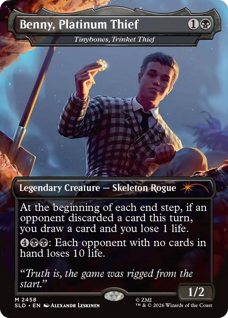 Benny, Platinum Thief - Tinybones, Trinket Thief [Secret Lair Drop Series] | Gear Gaming Bentonville