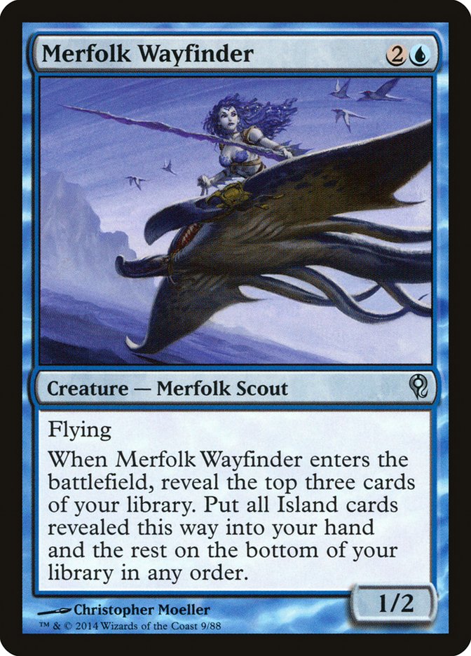 Merfolk Wayfinder [Duel Decks: Jace vs. Vraska] | Gear Gaming Bentonville