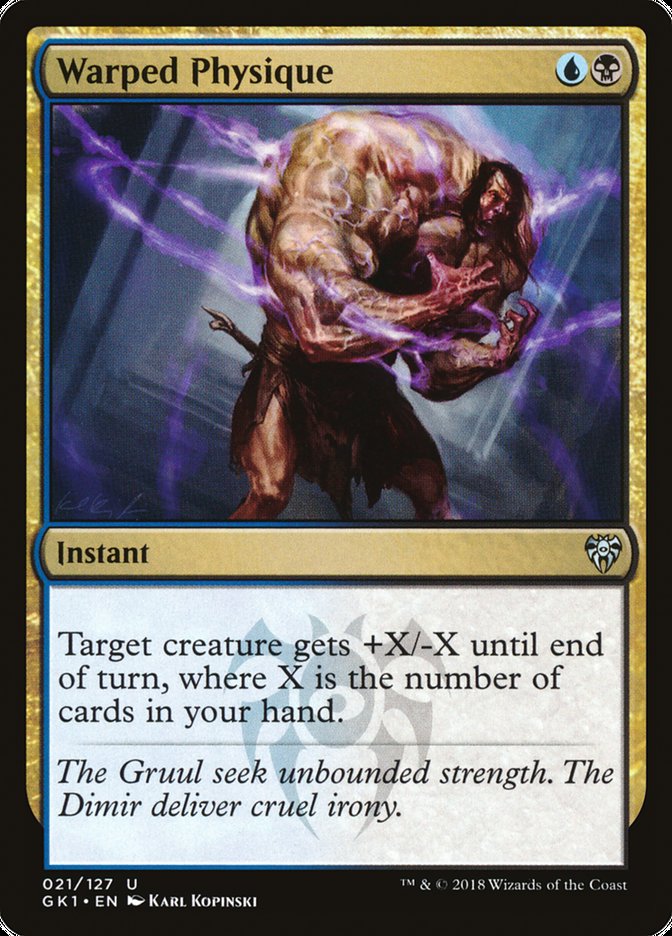 Warped Physique [Guilds of Ravnica Guild Kit] | Gear Gaming Bentonville