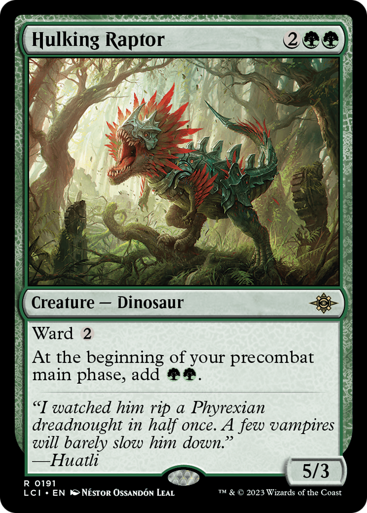 Hulking Raptor [The Lost Caverns of Ixalan] | Gear Gaming Bentonville