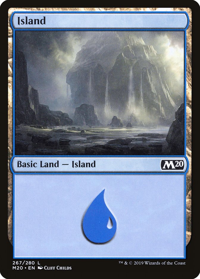 Island (267) [Core Set 2020] | Gear Gaming Bentonville