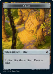 Clue // Goblin Double-Sided Token [Dungeons & Dragons: Adventures in the Forgotten Realms Commander Tokens] | Gear Gaming Bentonville