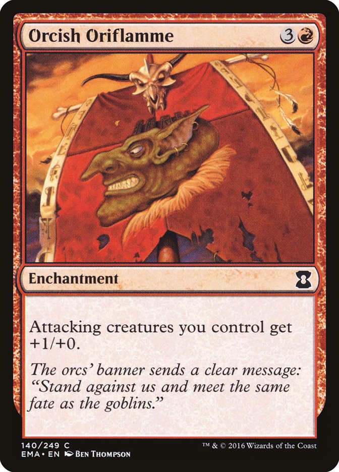 Orcish Oriflamme [Eternal Masters] | Gear Gaming Bentonville