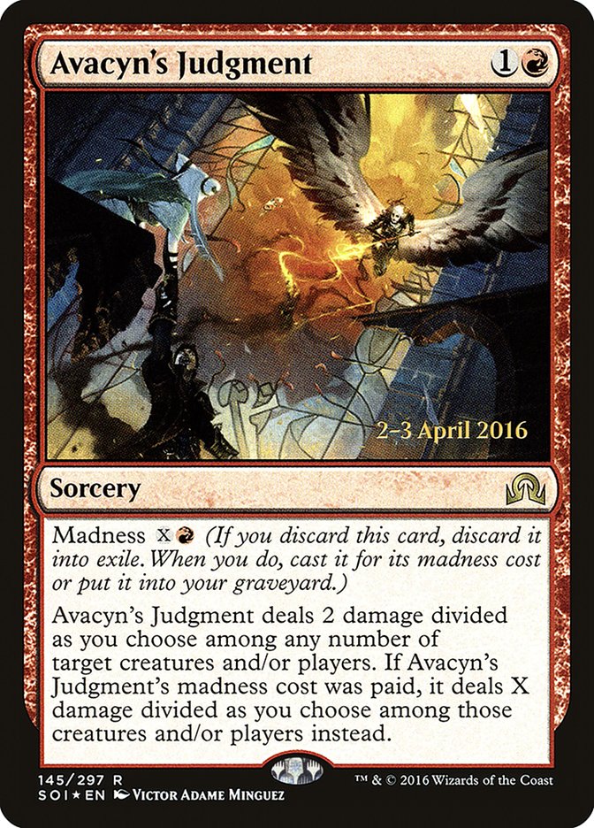 Avacyn's Judgment [Shadows over Innistrad Prerelease Promos] | Gear Gaming Bentonville