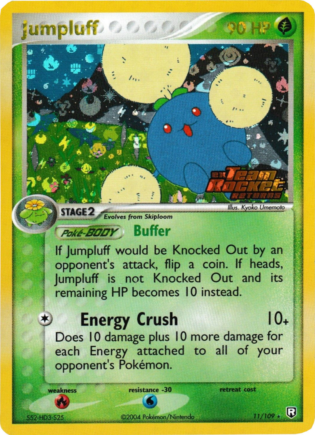 Jumpluff (11/109) (Stamped) [EX: Team Rocket Returns] | Gear Gaming Bentonville