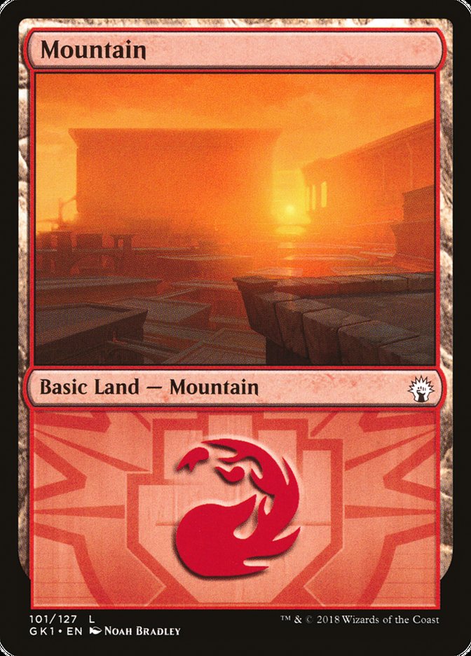 Mountain (101) [Guilds of Ravnica Guild Kit] | Gear Gaming Bentonville