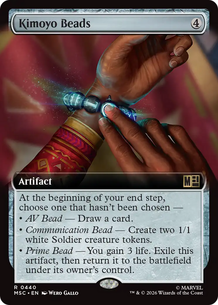 Kimoyo Beads (Extended Art) [Marvel Super Heroes Commander] | Gear Gaming Bentonville