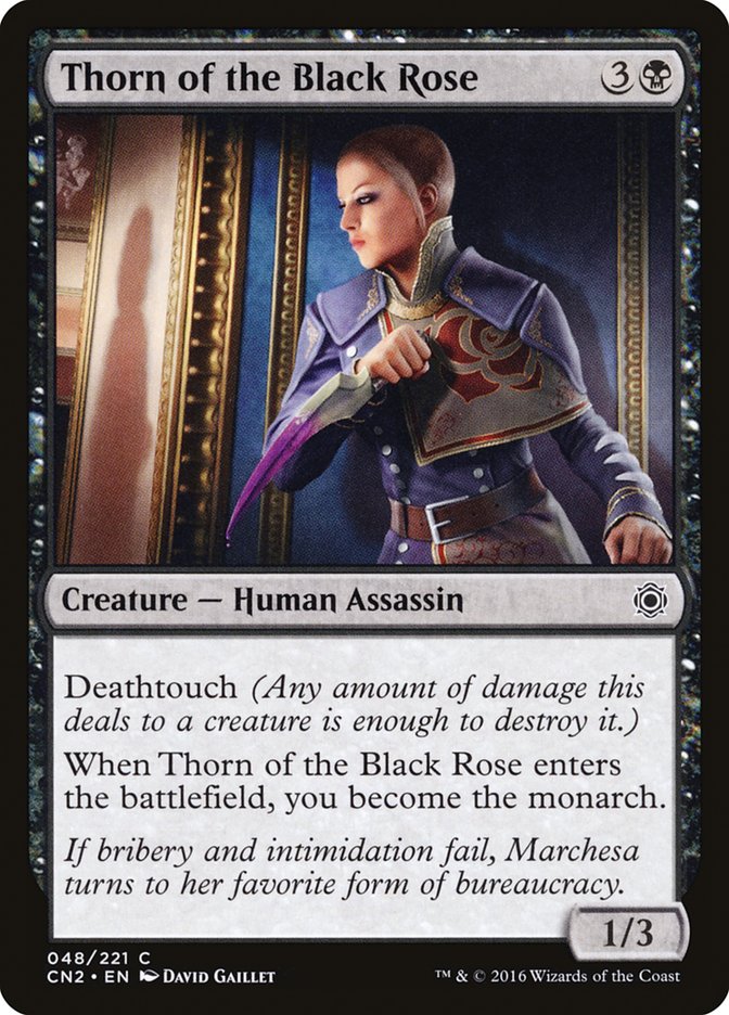 Thorn of the Black Rose [Conspiracy: Take the Crown] | Gear Gaming Bentonville