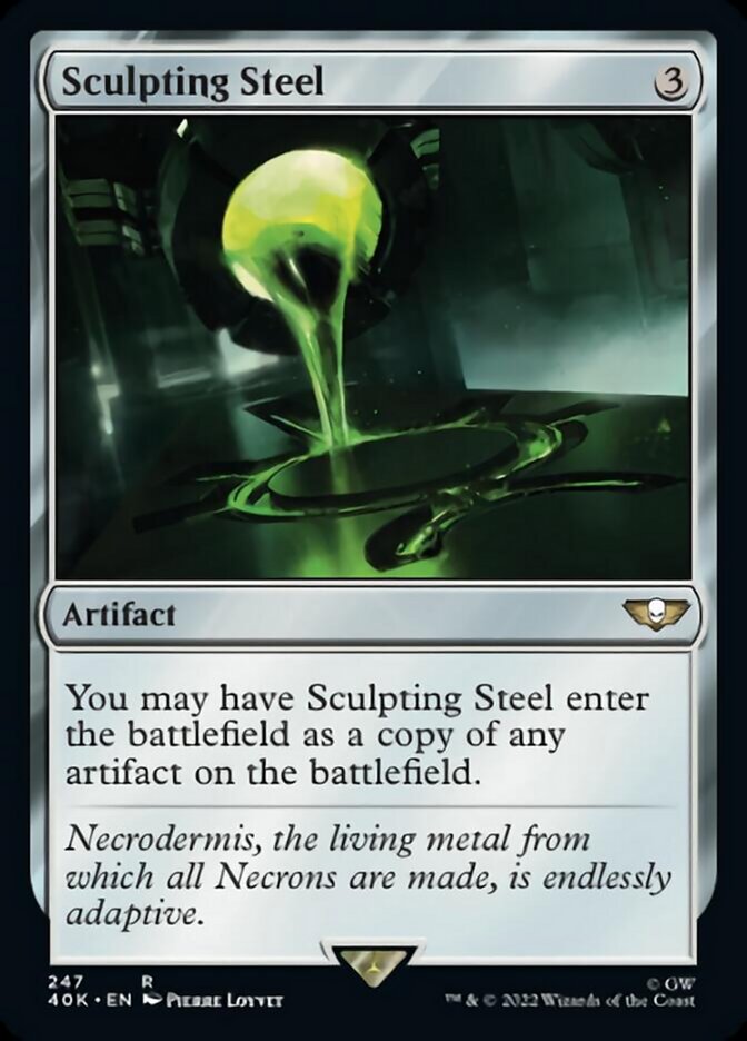 Sculpting Steel (Surge Foil) [Warhammer 40,000] | Gear Gaming Bentonville