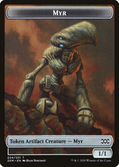 Cat // Myr (024) Double-Sided Token [Double Masters Tokens] | Gear Gaming Bentonville