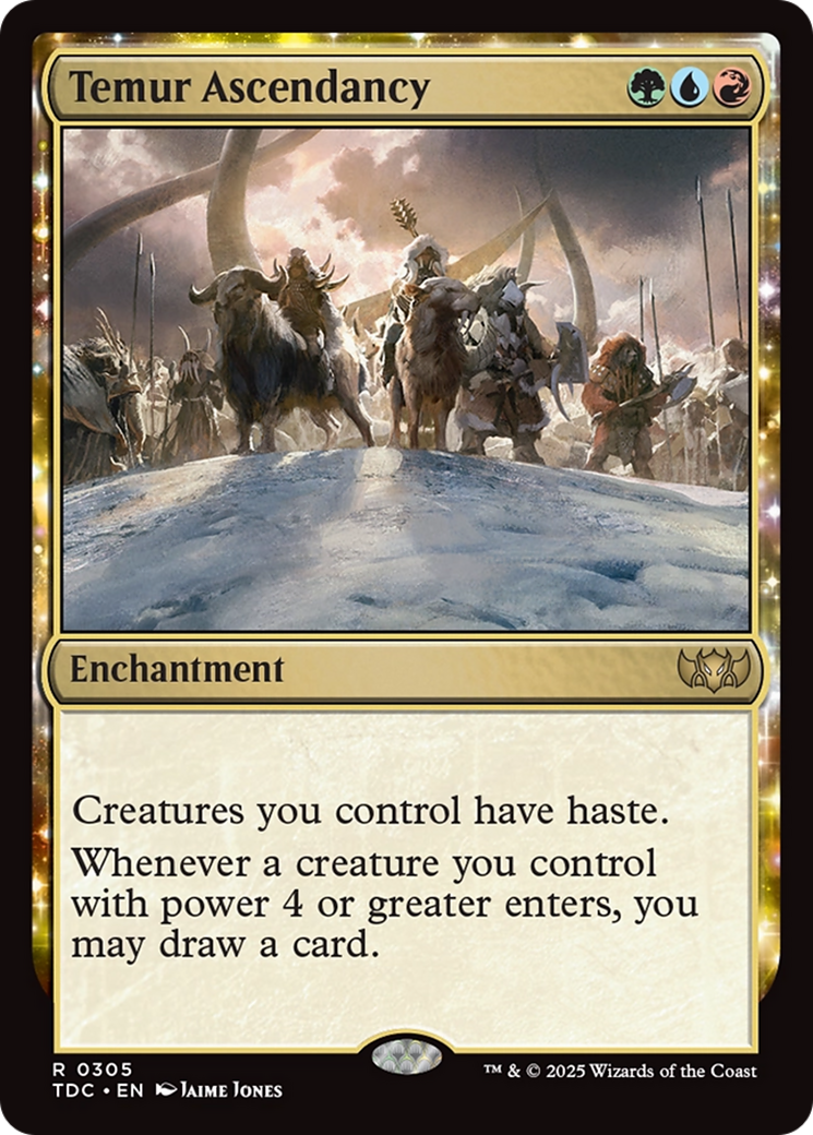 Temur Ascendancy [Tarkir: Dragonstorm Commander] | Gear Gaming Bentonville