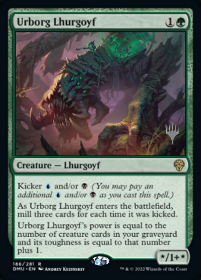 Urborg Lhurgoyf (Promo Pack) [Dominaria United Promos] | Gear Gaming Bentonville