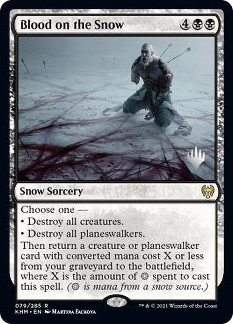Blood on the Snow (Promo Pack) [Kaldheim Promos] | Gear Gaming Bentonville
