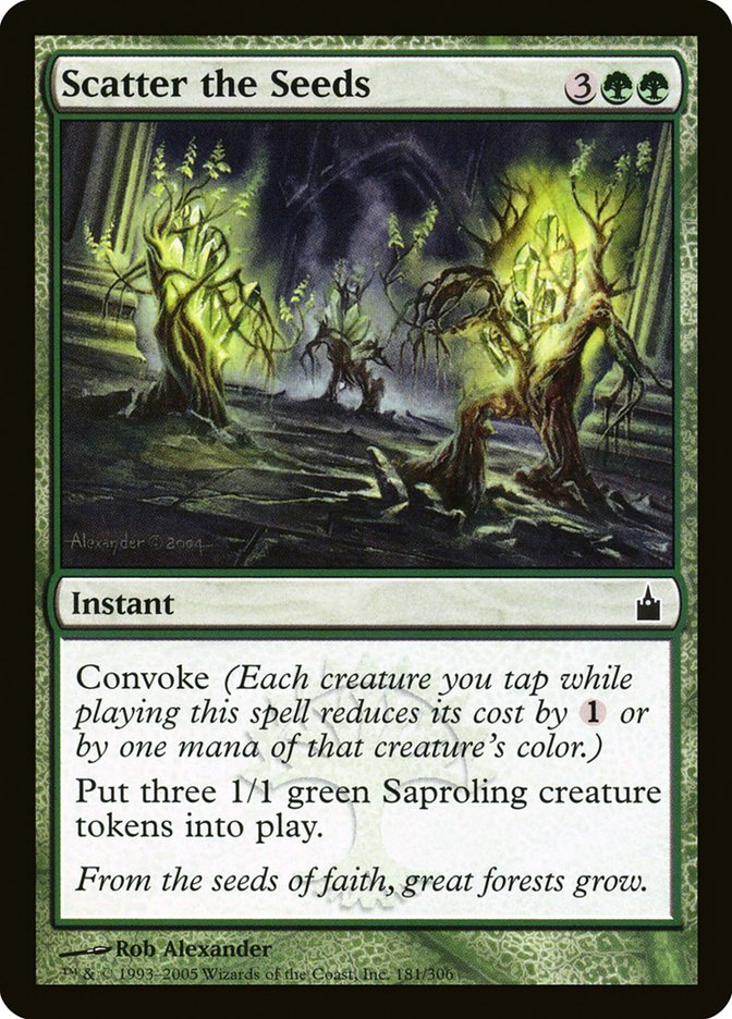 Scatter the Seeds [Ravnica: City of Guilds] | Gear Gaming Bentonville
