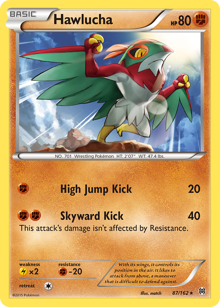Hawlucha (87/162) [XY: BREAKthrough] | Gear Gaming Bentonville