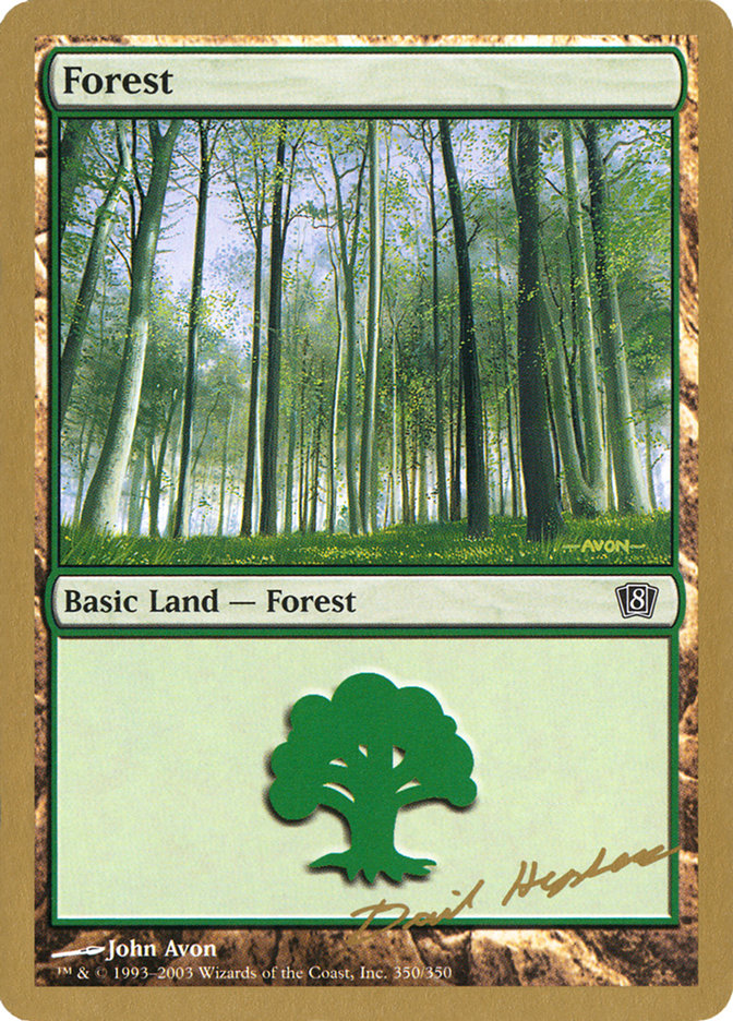 Forest (dh350) (Dave Humpherys) [World Championship Decks 2003] | Gear Gaming Bentonville