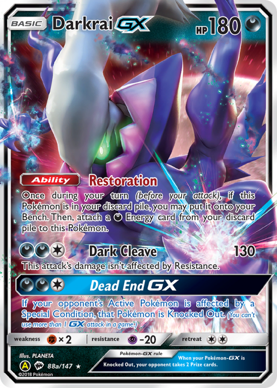 Darkrai GX (88a/147) [Alternate Art Promos] | Gear Gaming Bentonville