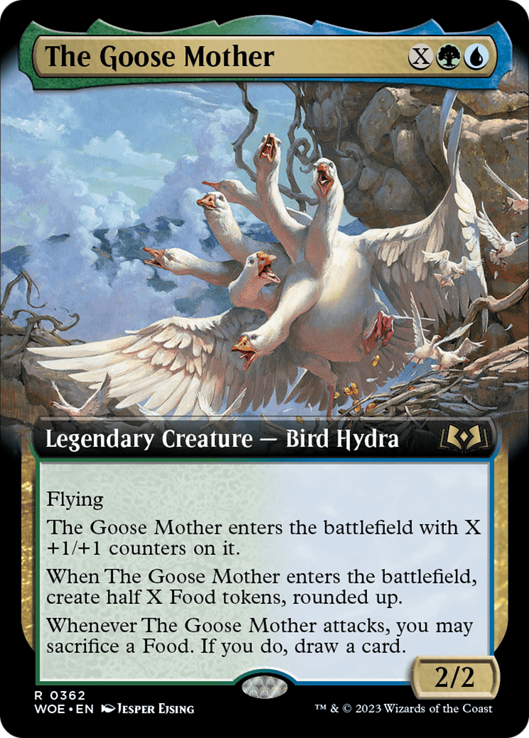 The Goose Mother (Extended Art) [Wilds of Eldraine] | Gear Gaming Bentonville