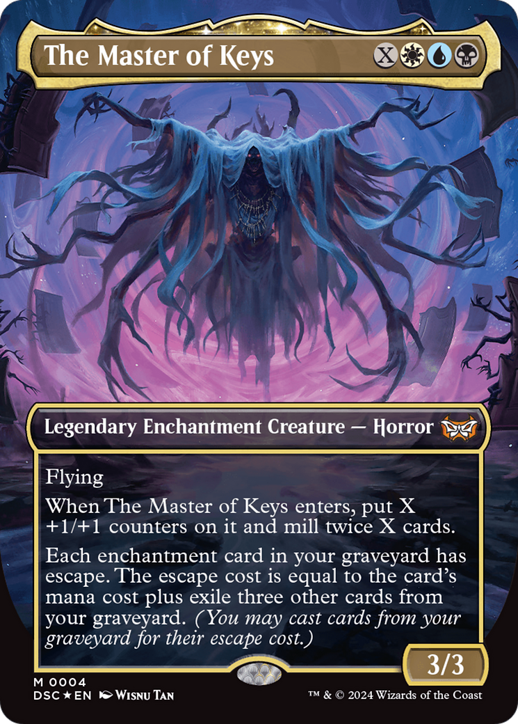 The Master of Keys (Borderless) [Duskmourn: House of Horror Commander] | Gear Gaming Bentonville